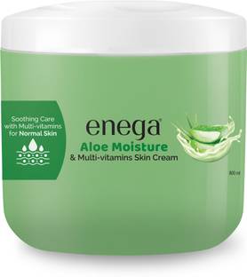enega Aloe Moisture & Multi vitamins Skin Cream for All Skin Type - 800 ML