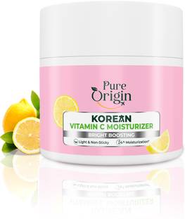 Pure Origin Korean Vitamin C Moisturizer | Lightweight Glow & 24H Hydration for Radiant Skin