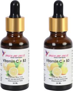 Suger and smile Vitamin c and niacinamide brightness serum pack of 2