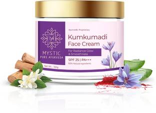 Mystic pure ayurveda Kumkumadi Cream for Skin Brightening, Smoothing & Radiance Glow