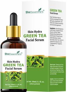 She Essentials Green Tea Face Serum For Pigmentation Clear, Dark Spots Clear & Fairness