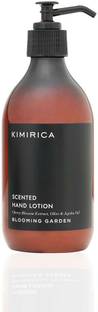 KIMIRICA Blooming Garden Quick Absorbing Hydrating Floral Fragrance Hand Lotion, Vegan
