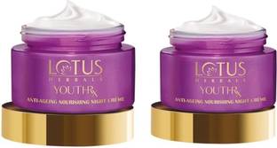 LOTUS HERBALS Antiageing Nourishing Night Creme 10g (pack of 2)