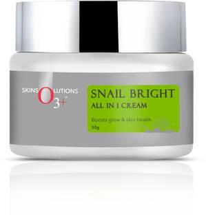 O3+ Snail Mucin Bright All-In-1 Cream for Boosting Glow & Skin Health Moisturizer