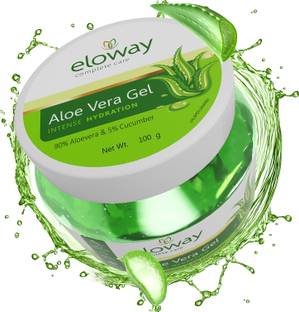 Eloway Aloe Vera Gel with Cucumber for Hydrated, Calm and Nourished Skin