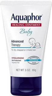 Aquaphor Baby Healing Ointment Diaper Rash and Dry Skin Protectant, 3 oz