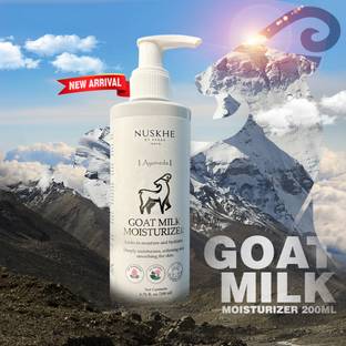 Nuskhe By Paras Goat Milk Moisturizer | Deeply Moisturises, Softening & Smoothening of Skin |