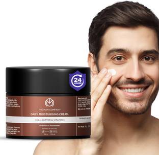 THE MAN COMPANY Daily Moisturising cream, Shea Butter & Vitamin E