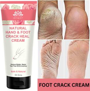 INTIMIFY Foot Crack Cream, Crack Heel Repair Cream For Women & Men