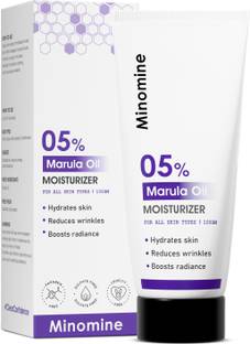 Minomine 05% Marula Oil Face Moisturizer | Hydrates skin & Reduces Wrinkles | For Unisex