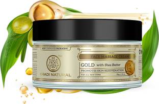 KHADI NATURAL Gold Herbal Face Massage Cream
