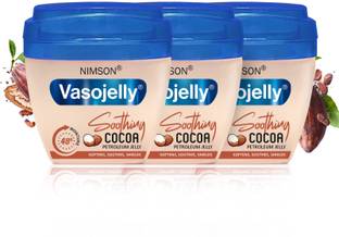 Nimson Vasojelly Soothing Cocoa Petroleum Jelly: 48-Hour Moisturization for Soft Lips