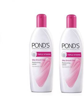 POND's body lotion triple vitamin 300ml x 2(600 ml)