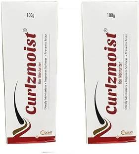 curlzmoist Hair Moisturizer Cream, 100 Grams, Frizz Control, Improves Softness(pack of 2)