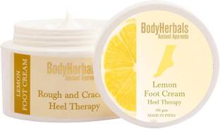 BodyHerbals Lemon Foot Cream, For Rough & Cracked Heel (100g)