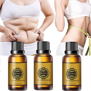 7 FOX Belly Drainage Fat Burner Ginger Oil Slimming Oil -packof-3-bottle-