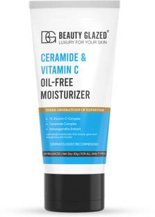 Beauty Glazed Ceramide & Vitamin C Oil-free Moisturizer | Light Face Cream to Hydrate Skin
