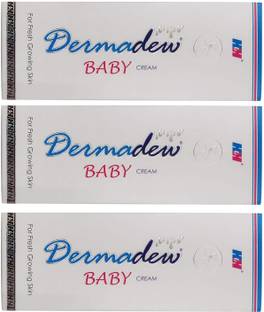 H&H Dermadew Baby Cream - 80 gm, Pack Of 3