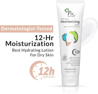 Fixderma Moisturizing Lotion for Dry Skin Daily Moisturizer Provides Hydration & Calmness
