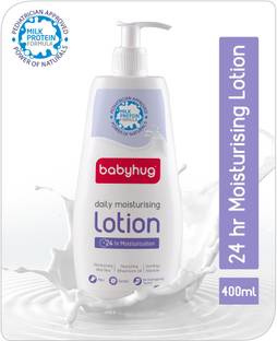 babyhug Milk Protein Formula Daily Moisturising Baby Lotion - 400ml (Pack of 1)