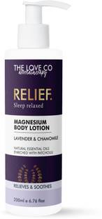 The Love Co. Magnesium Sleep Body Lotion| For Muscle Recovery, Better Sleep