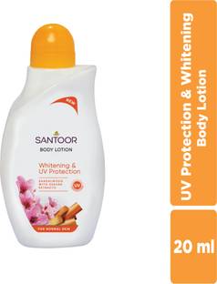 Santoor Body Lotion Whitening & UV Protection