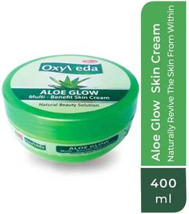 Simco Oxyveda Aloe Glow Multi-Benefit Skin Cream, 400 ml