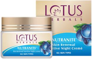 LOTUS HERBALS HERBALS NUTRANITE Skin Renewal Nutritive Night Creme