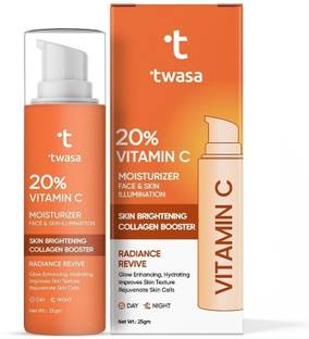 Twasa Vitamin C+E Face Moisturizer For Skin Brightening With Armoracia Root Extract