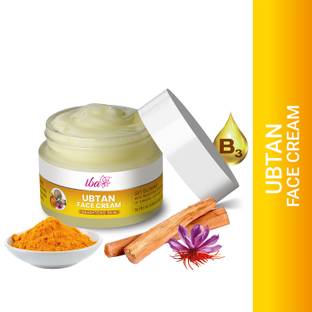 Iba Ubtan Face Cream with Turmeric, Sandalwood & Saffron For Brightens Skin