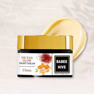 Babeehive UBTAN NIGHT CREAM FOR FACE GLOWING & WHITENING CREAM 50 G UJH793