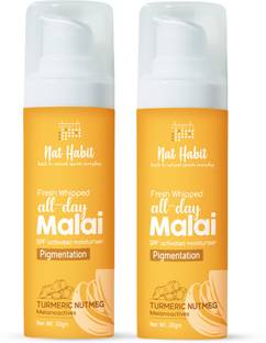 Nat Habit Turmeric Face Moisturizer For Women & Men, Pigmentation,Tan Removal,100% Natural