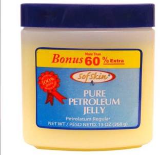 Sofskin AMBER YELLOW PETROLEUM JELLY (No smell, no artificial color) - 170GM