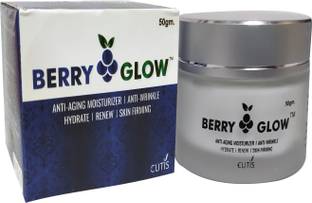 CUTIS Berry Glow Anti wrinkle,Anti agening cream 50gm