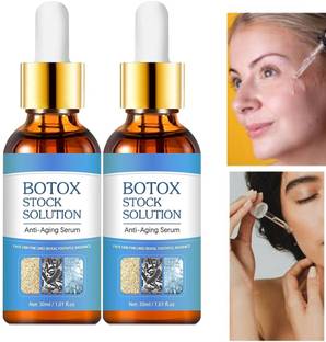 SIYDHA Botox Serum Anti Aging For Face Women And Men | Botox Stock Solution {2 Bottle} Men & Women
