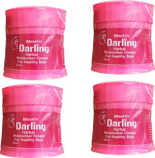 MOSKLIN SHRI DARLING FAIRNESS CREAM FOR MOISTURE SKIN FOR HEALTHY SKIN PACK OF- 200g x 4