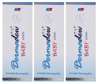 H&H Dermadew Baby Lotion - 80 ml, Pack Of 3