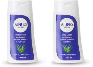 Alloes Pharmaceuticals Body Lotion Pack of 2 (100ml X 2)