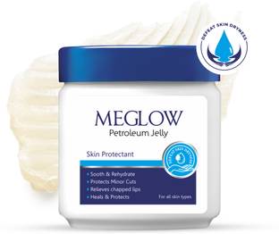 meglow Petroleum Jelly for Cracked Heels Chapped Lips & Dry Elbows Nourish Your Skin