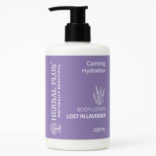 Herbal Plus Lost In Lavender Body Lotion | Non-Greasy, Fast Absorbing, 48-Hour Moisture