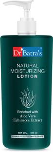 Dr Batra's Natural Moisturizing Lotion Enriched With Echinacea & Aloe Vera Deep Moisturizing Lotion For Soft, Supple Skin