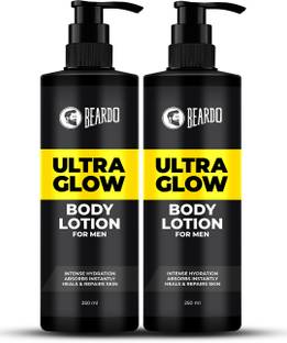 BEARDO Ultraglow Body Lotion for Men | Absorbs Instantly | Heals & Repairs Skin