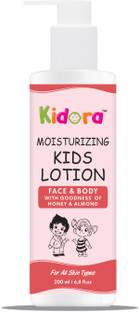 Kidora Baby Lotion for Daily Mositurization | Face & Body Lotion for Kids with Honey