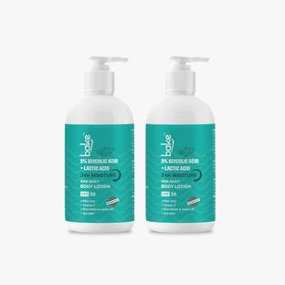Bake Cosmetics 5% AHA Exfoliating Body Lotion SPF 30 PA++ for Dry, Rough & Bumpy Skin