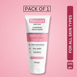 Renon Hyaluronic & Ceramide Moisturizer Gel Cream|Face Moisturizer for Women & Men