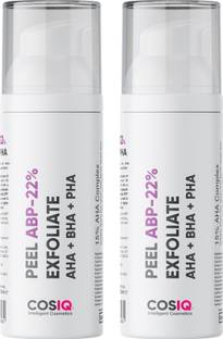 Cos-IQ ABP 22% Regular Use Exfoliating Peel AHA 15% + PH 5% + BHA 2% Pack of 2