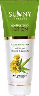 Sunny Herbals Moisturizing Lotion with Aloe Vera and Calendula