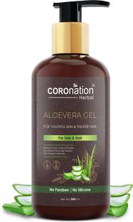 COROnation Herbal Aloe Vera Gel for Skin and Hair