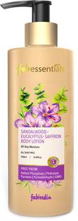 fabessentials Sandalwood Eucalyptus Saffron Body Lotion