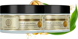 KHADI NATURAL Gold Herbal Face Massage Cream